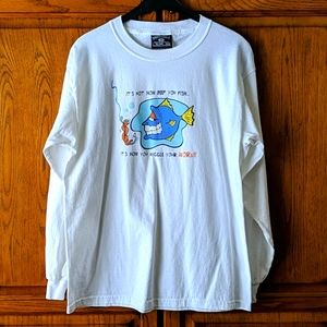 Long Sleeve T-Shirt - Funny - Size M - NWOT